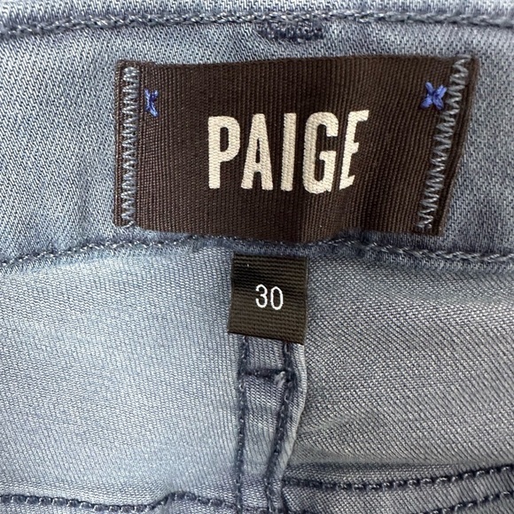 Paige Men’s Pant. Size 30 x 31 Blue - Picture 5 of 5